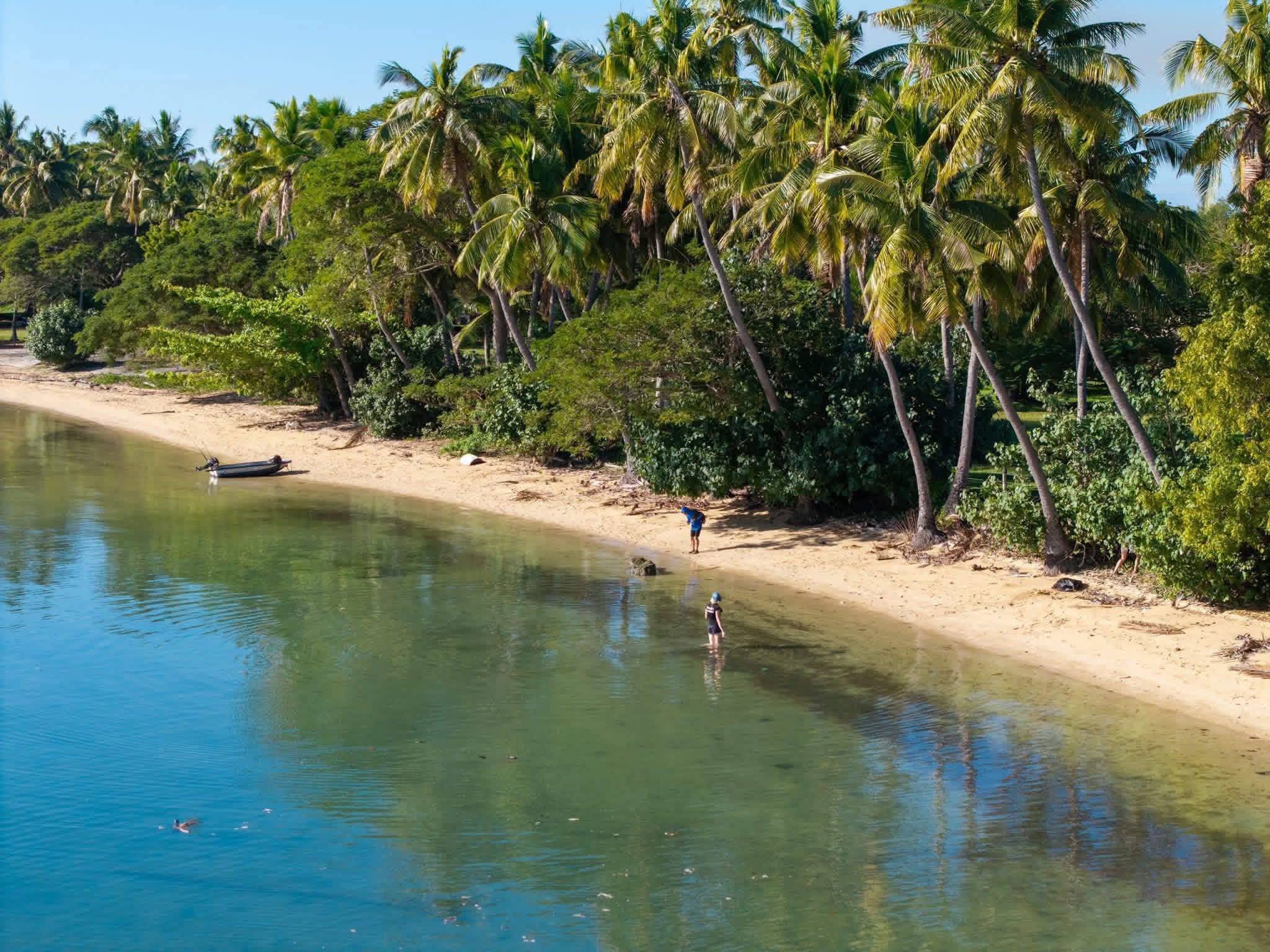 The pristine Heritage Coast at Saweni Beach, Vuda, Fiji